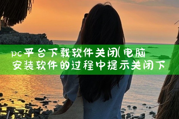 pc平台下载软件关闭