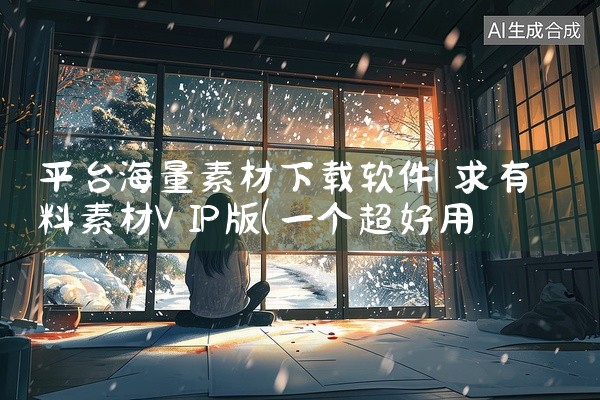 平台海量素材下载软件