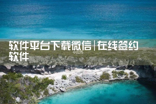 软件平台下载微信