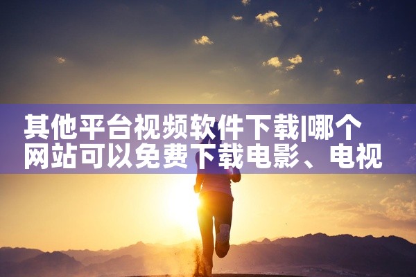 其他平台视频软件下载